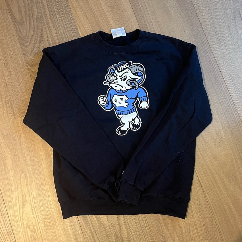UNC Navy Blue Crew Neck